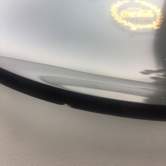 Coca Cola Advertisement Tempered Glass Plate Dish - Picture 3 of 9